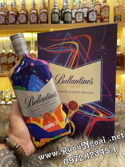 Rượu Ballantine's Finest Limited Hộp Quà 2022