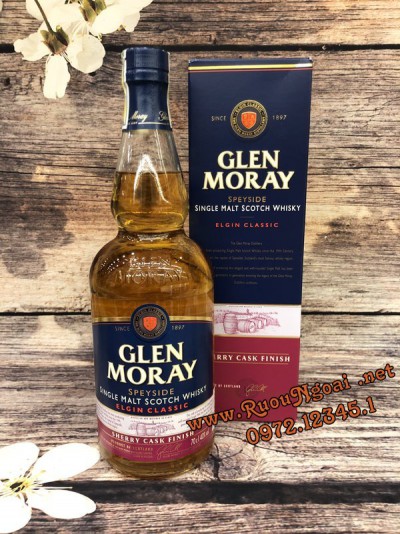 Rượu Glen Moray Elgin Classic Sherry Cask Finish