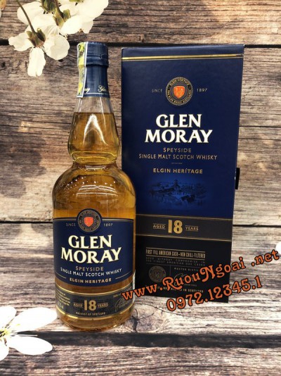 Rượu Glen Moray 18YO