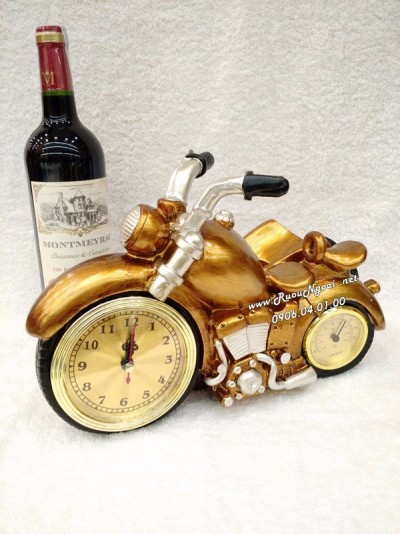 Kệ Rượu Vang Xe Moto Thời Gian