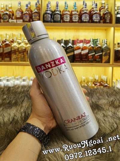 Rượu Vodka Danzka Cranraz