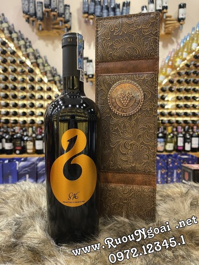Rượu Vang Ý 816 Primitivo Hộp Quà Sang Trọng