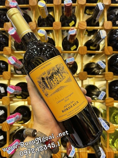 Rượu Vang Pháp Chales Gary Bordeaux Giá Rẻ