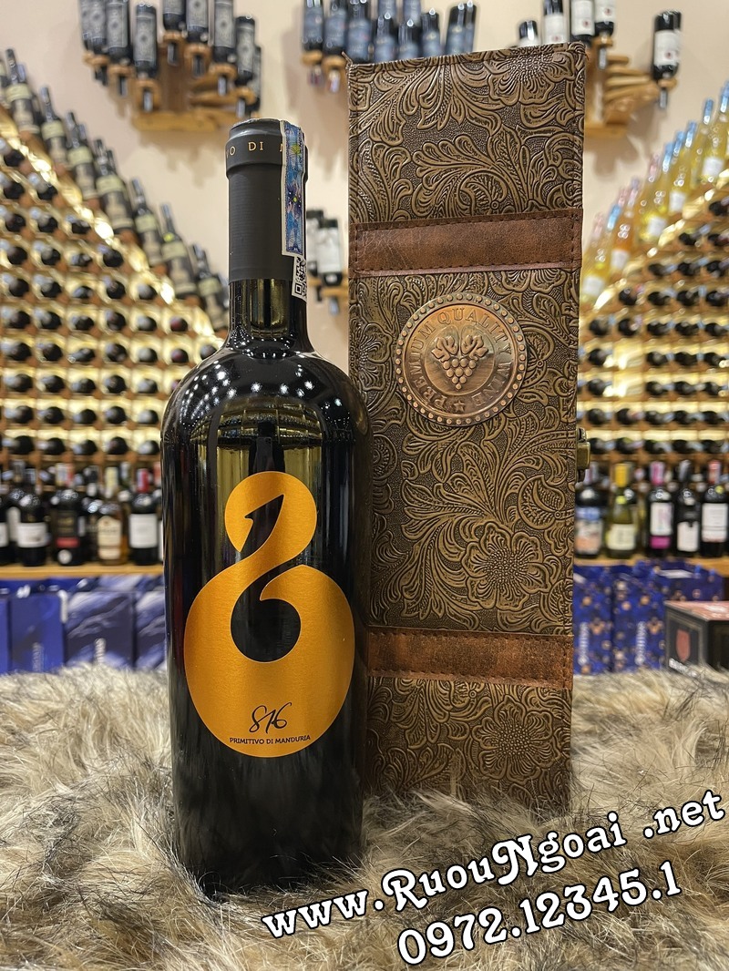 Hộp Quà 1 chai Rượu Vang Ý 816 (1)