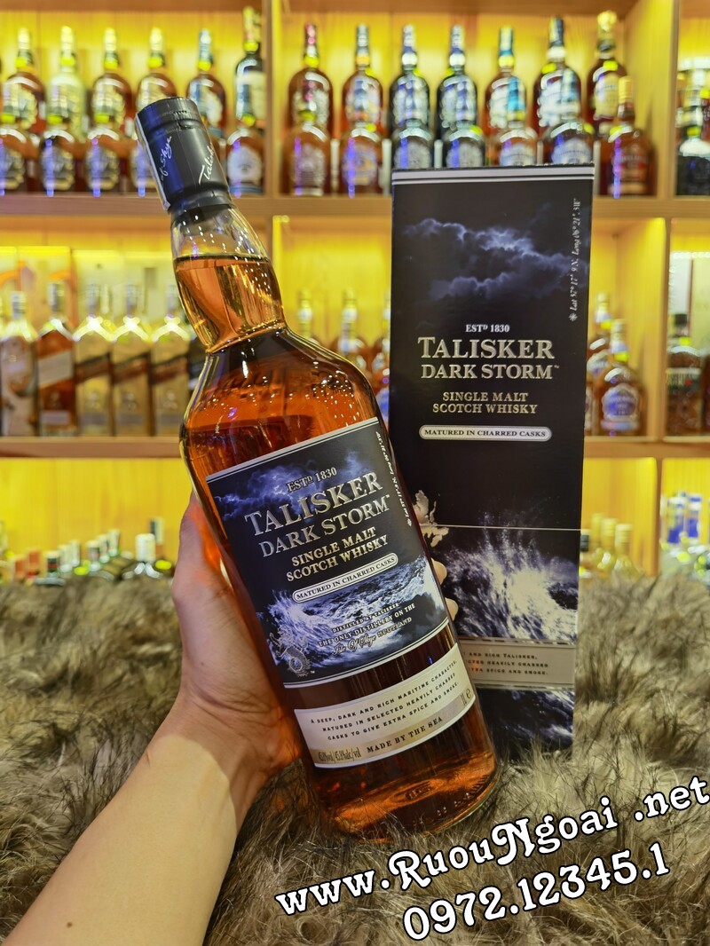 Rượu Talisker Dark Storm 1